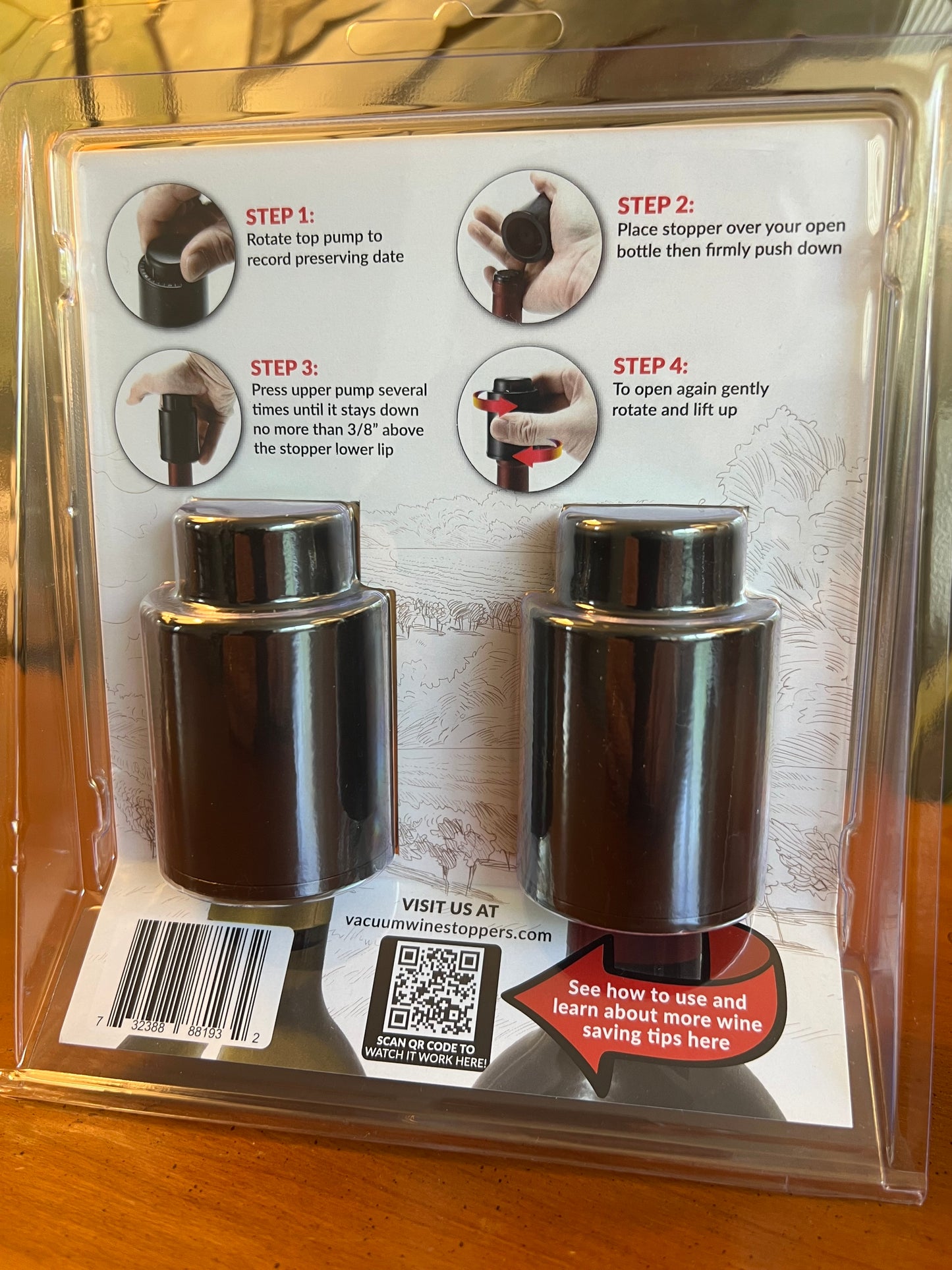 Vacuum Wine Stoppers