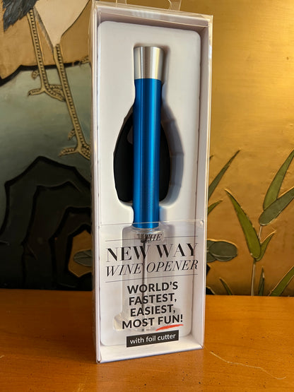 New Way Wine Opener - Free Engraving when you order 20 or more of the same color