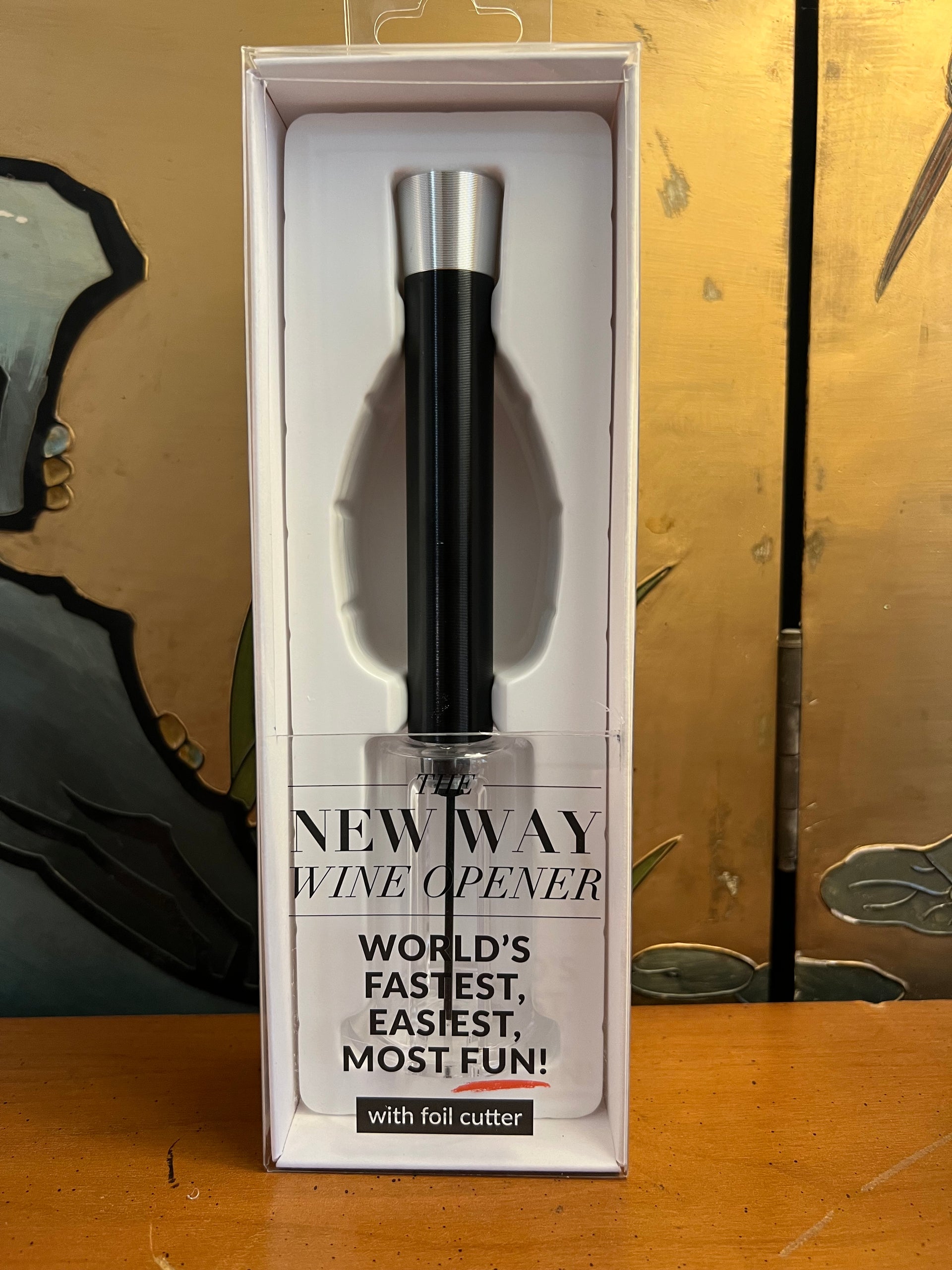 New Way Wine Opener